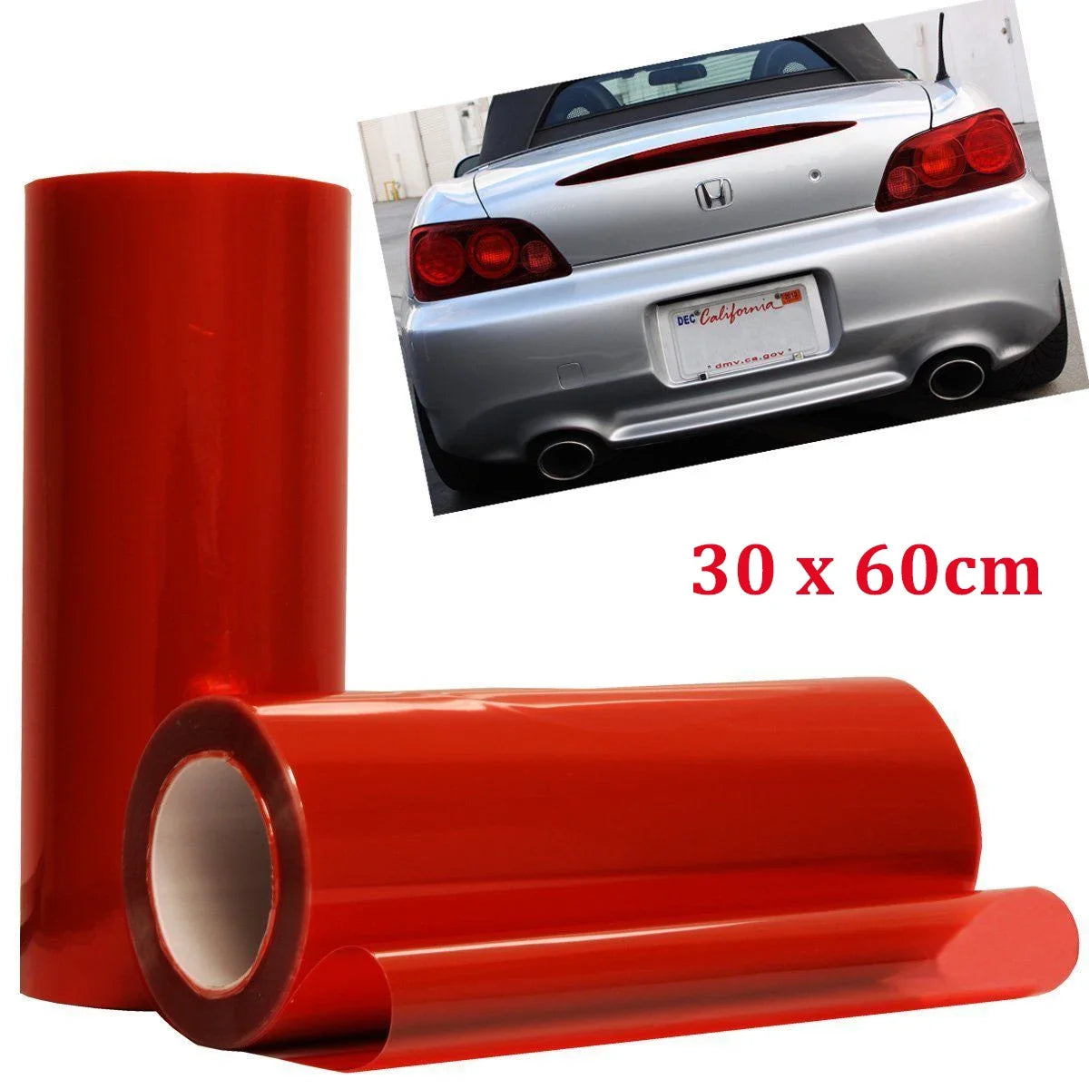 Gradient Colorful Car Windscreen Solar Film Anti-UV Privacy Heat Insulation Window Sun Shade Tinted Stickers Vehicle PET Wrap