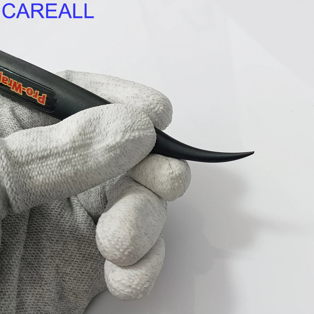 CAREALL 3pcs Micro Go Corner Squeegee Car Vinyl Film Wrap Corner Edge Tucking Tool Window Tint Stickers Details Stick Applicator