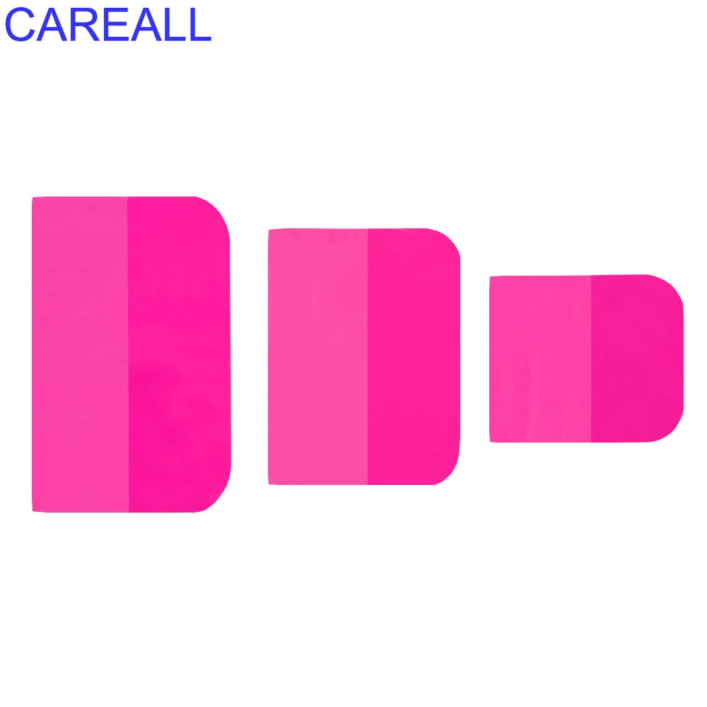 CAREALL Soft PPF Squeegee Window Tint Rubber Scraper Carbon Vinyl Protective Film Install Tool Water Remove Car Wrap Accessories