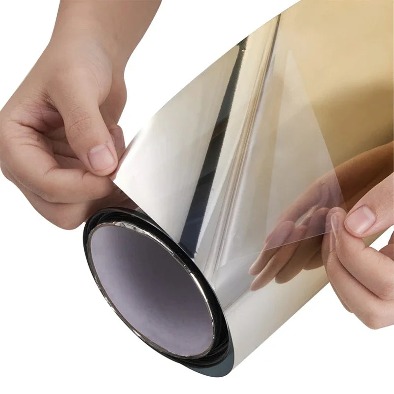 Gradient Colorful Car Windscreen Solar Film Anti-UV Privacy Heat Insulation Window Sun Shade Tinted Stickers Vehicle PET Wrap