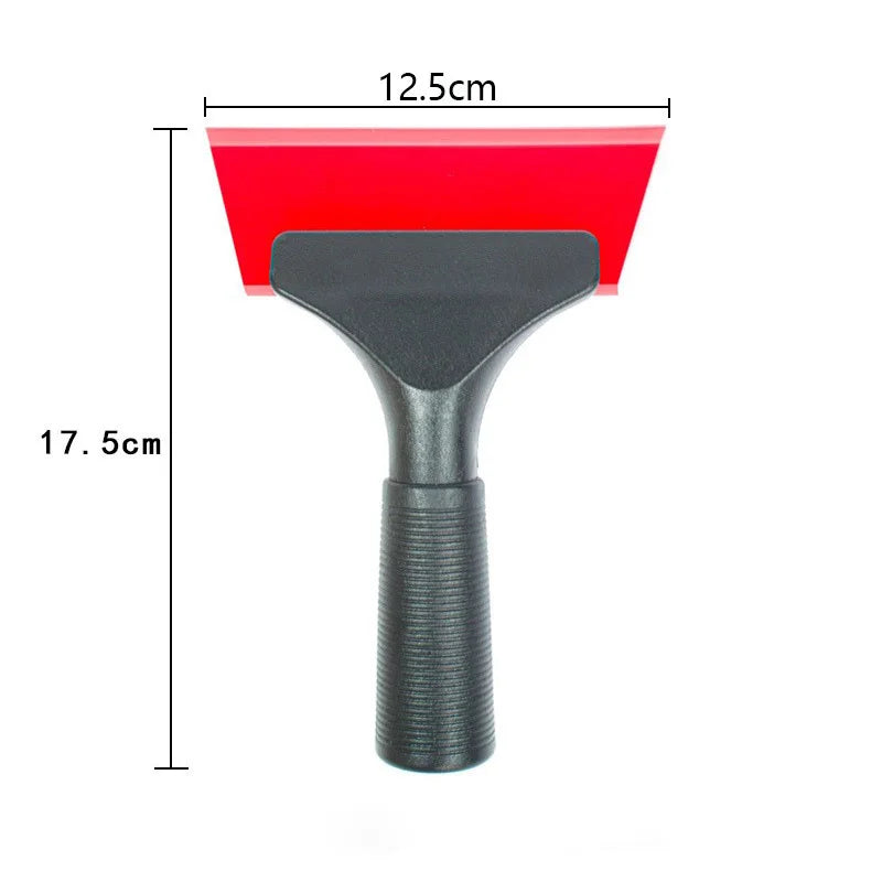 1Pc Clean Scraper Shovel Rubber Window Tint Squeegee Water Blade Wiper Glass Handy Car Wash Cleaner Tool Ice Breaker