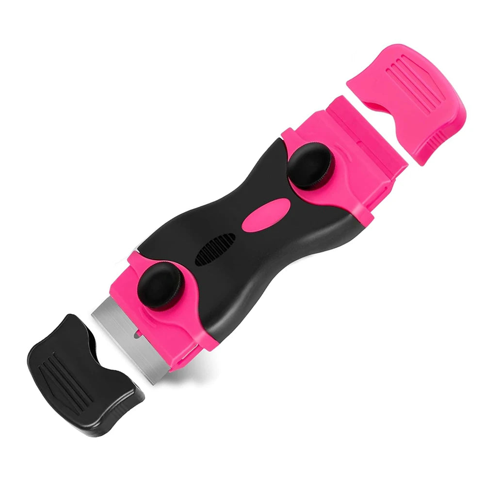 41PCS/Set Double Edge Razor Blade Scraper with Blades for Car Sticker Decals Labels Remover Tool Window Tint Clean Vinyl Spatula