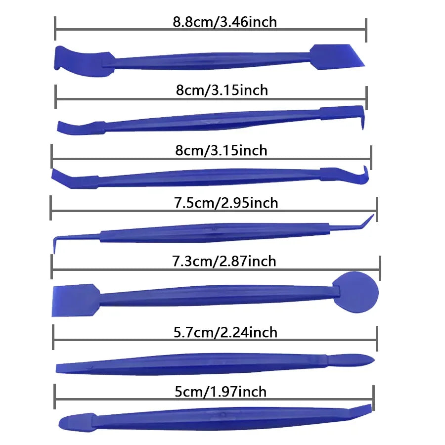 Car Wrap Vinyl Tool Kit Window Film Tinting Tool Car Wrap Stick Edge Trimming Squeegee Tinting Felt Edge Squeegee