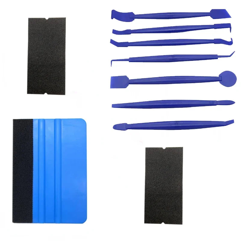 Car Wrap Vinyl Tool Kit Window Film Tinting Tool Car Wrap Stick Edge Trimming Squeegee Tinting Felt Edge Squeegee