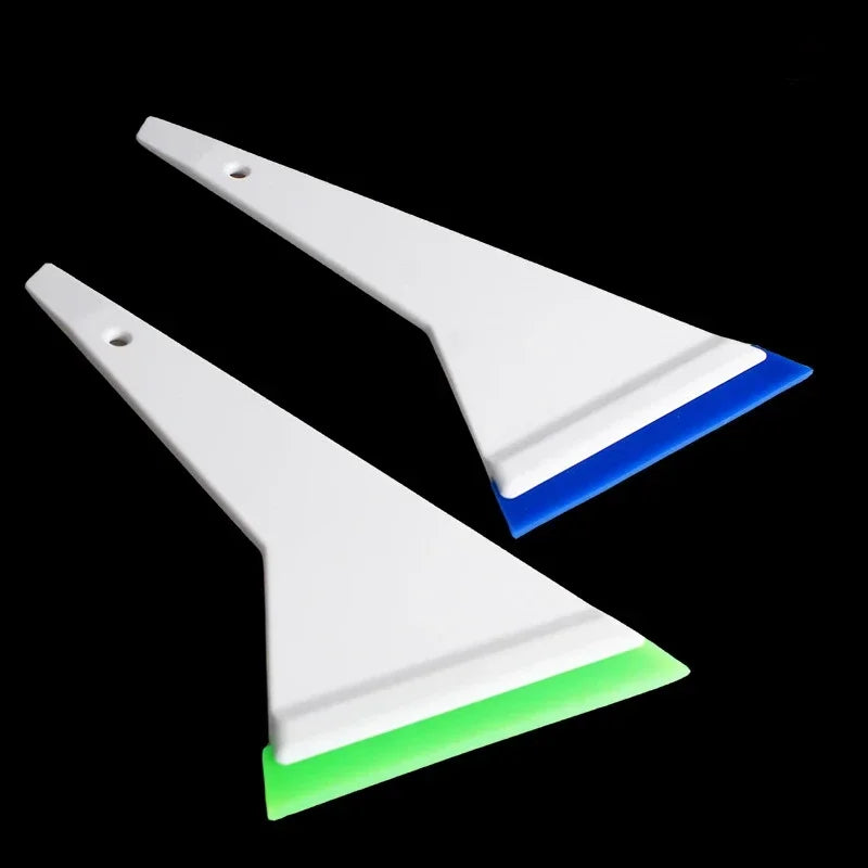 1Pcs Window Tint Tool Car Windshield Squeegee with Insert Rubber Blade Windows Glass Film Installation Scraper Water Wiper