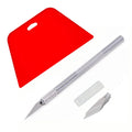 TOFAR Car Wrap Film Tools Kit Vinyl Spatula Window Tint Film Squeegee Scraper Stickers Cutter Wall Vehicle Styling Accessories