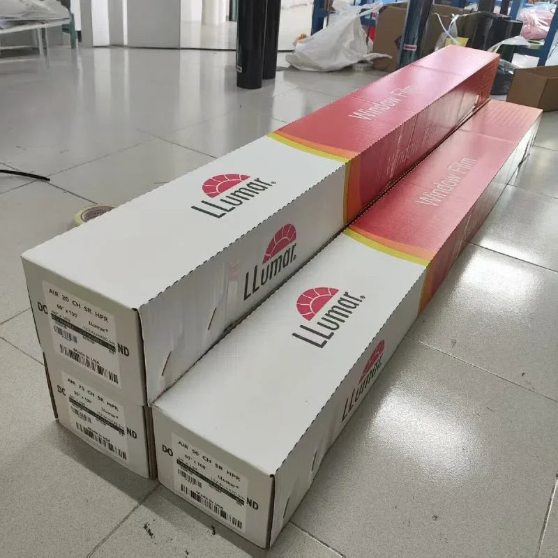 Premium LLumar Auto Window Film UV99% High Insulation Nano Carbon PET For Car House And Building Window Tint Film Easy Install