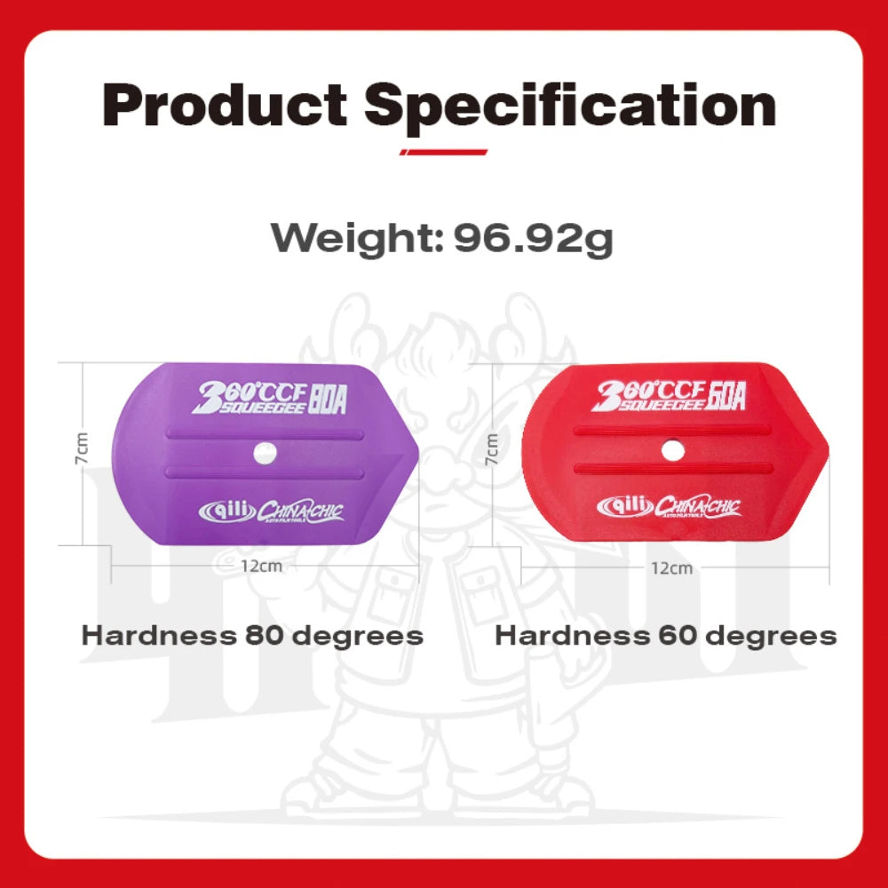 Vinyl Installation Tinting Tools Car Stickers Accessories Carbon Film Wrapping Felt Squeegee PPF Scraper Window Cleaning Tool