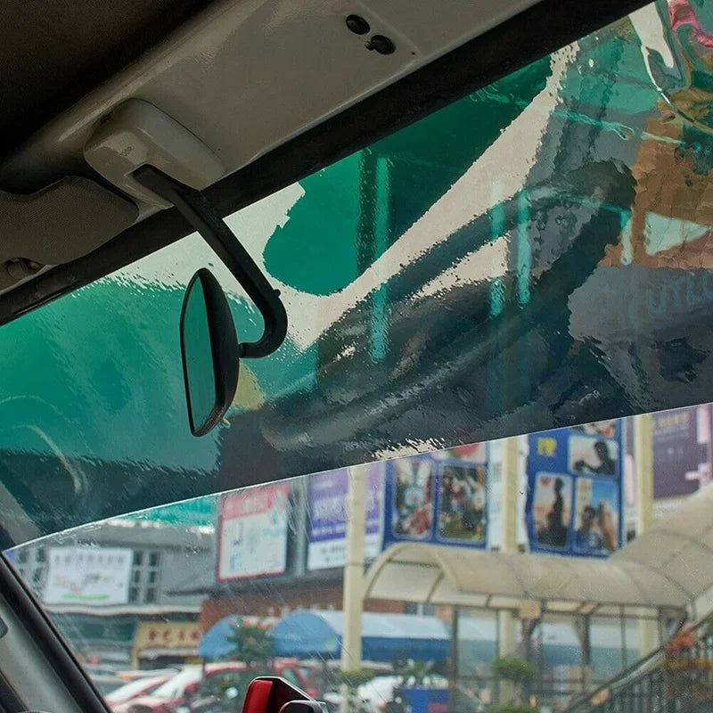 Gradient Colorful Car Windscreen Solar Film Anti-UV Privacy Heat Insulation Window Sun Shade Tinted Stickers Vehicle PET Wrap