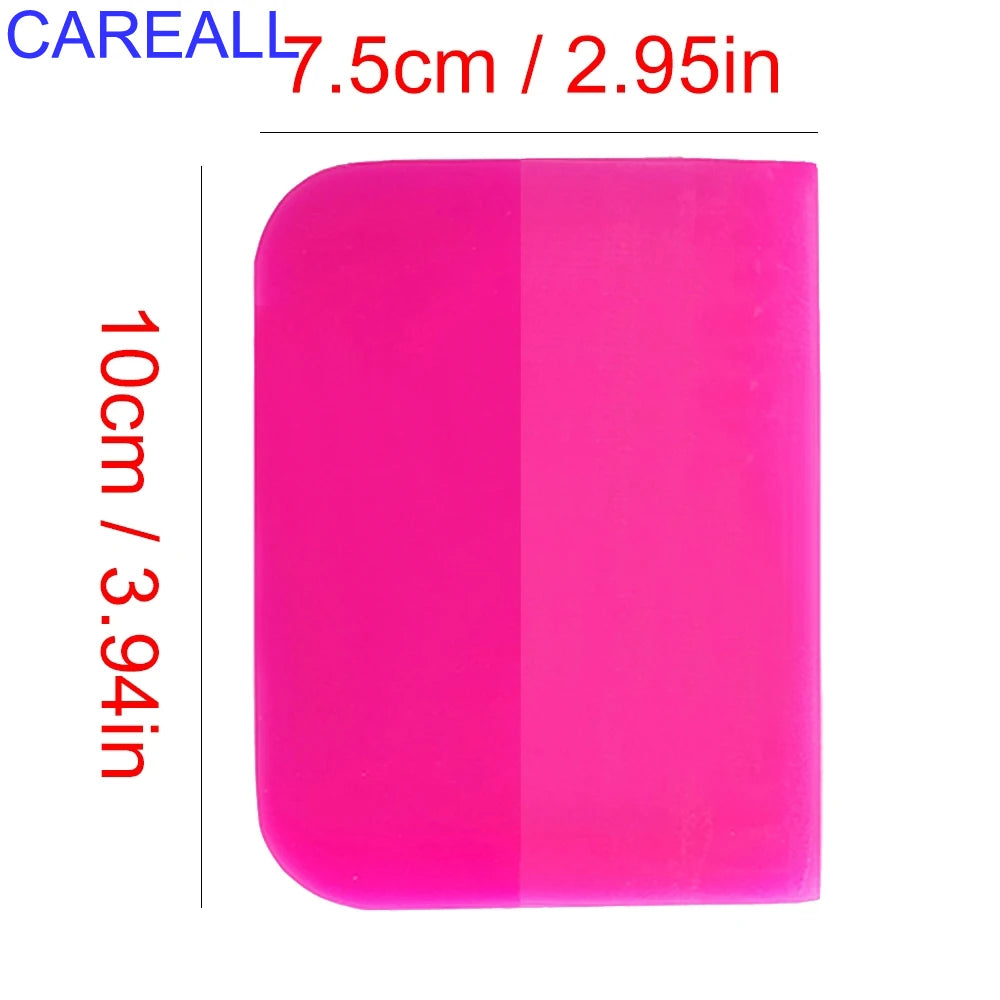 CAREALL Soft PPF Squeegee Window Tint Rubber Scraper Carbon Vinyl Protective Film Install Tool Water Remove Car Wrap Accessories