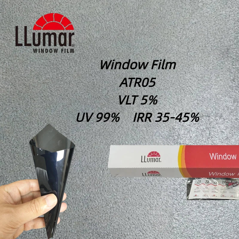 Premium LLumar Auto Window Film UV99% High Insulation Nano Carbon PET For Car House And Building Window Tint Film Easy Install