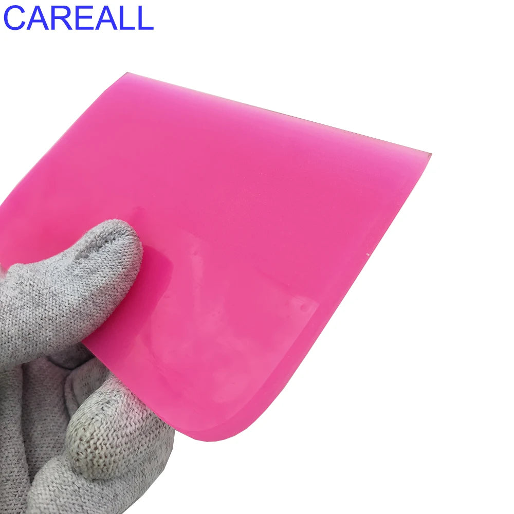 CAREALL Soft PPF Squeegee Window Tint Rubber Scraper Carbon Vinyl Protective Film Install Tool Water Remove Car Wrap Accessories