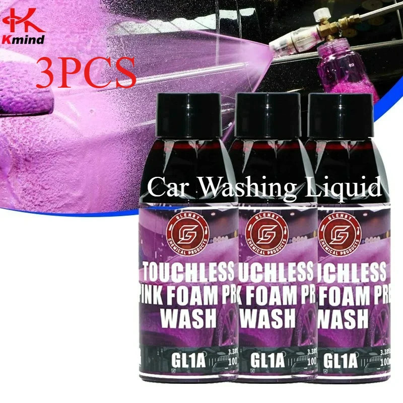 Prewash Pink Foam Shampoo Auto Cleaning Foam Auto Cleaner for Station Car Detailing Chemical Cleaner Wash Shampoo Car Wash Tool