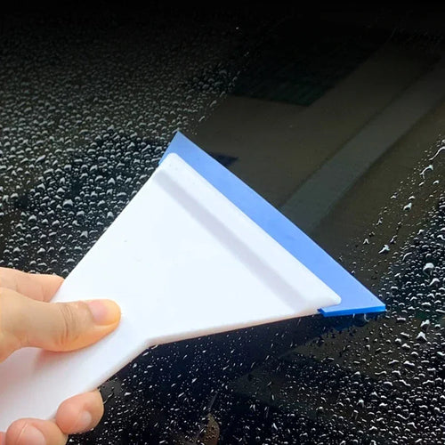 1Pcs Window Tint Tool Car Windshield Squeegee with Insert Rubber Blade Windows Glass Film Installation Scraper Water Wiper