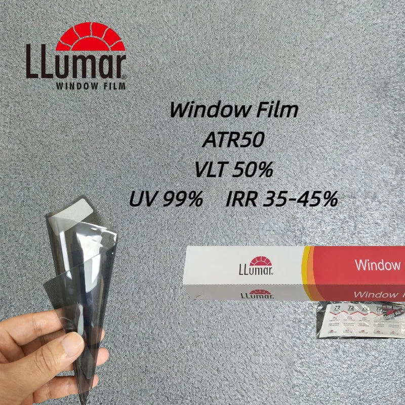 Premium LLumar Auto Window Film UV99% High Insulation Nano Carbon PET For Car House And Building Window Tint Film Easy Install