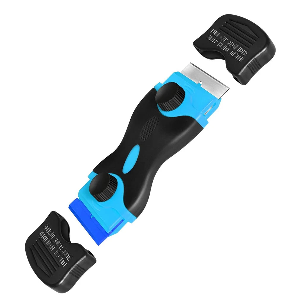 41PCS/Set Double Edge Razor Blade Scraper with Blades for Car Sticker Decals Labels Remover Tool Window Tint Clean Vinyl Spatula