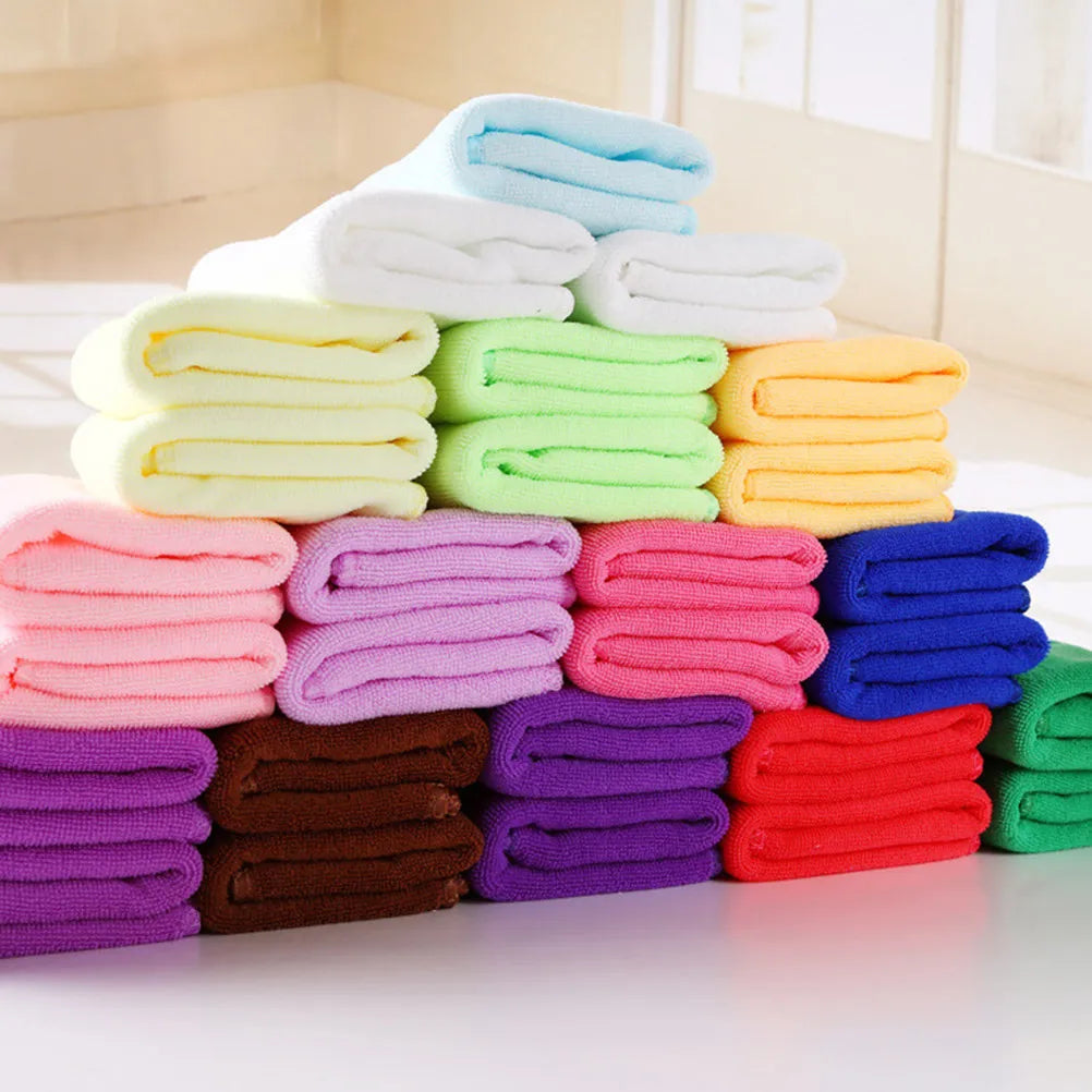 Microfiber Towel 30x70cm Super Absorbent Dry Face Hair Bath Multi-Purpose Cleaning Car Wiping Cloth