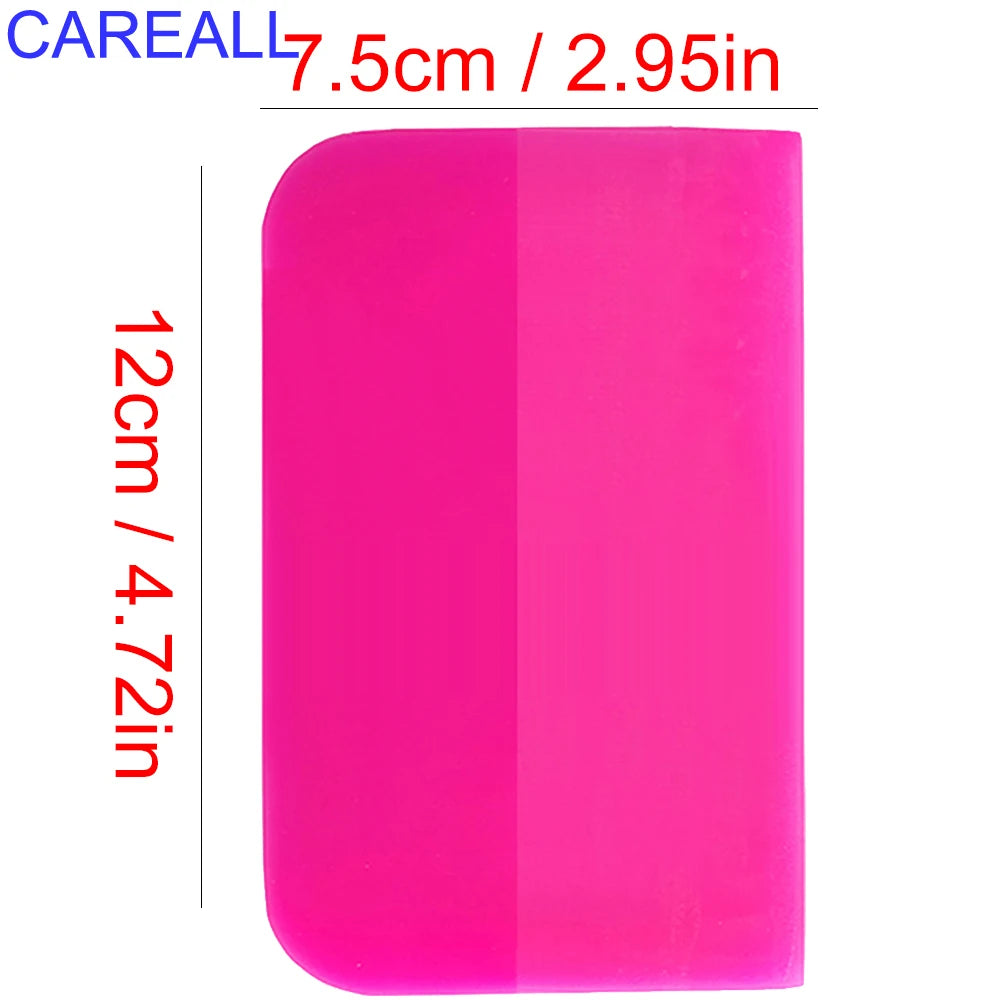 CAREALL Soft PPF Squeegee Window Tint Rubber Scraper Carbon Vinyl Protective Film Install Tool Water Remove Car Wrap Accessories