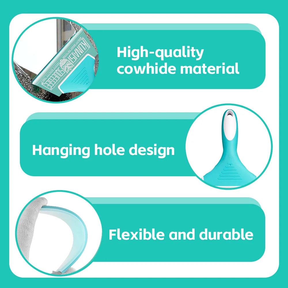 KUNAISI Beef tendon rubber ppf squeegee Shovel Car Window Tint Squeegee Water Blade Wiper Glass Handy Car Cleaning Tools