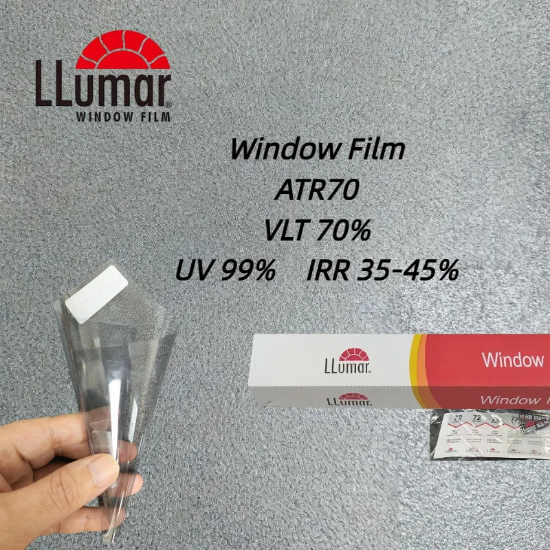 Premium LLumar Auto Window Film UV99% High Insulation Nano Carbon PET For Car House And Building Window Tint Film Easy Install